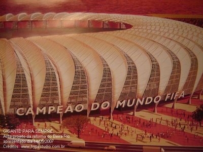 O novo estádio Beira-Rio